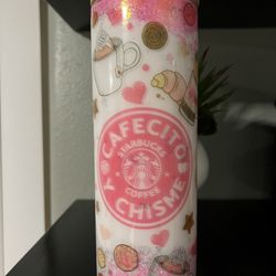 Glass Snow globe Tumbler $30