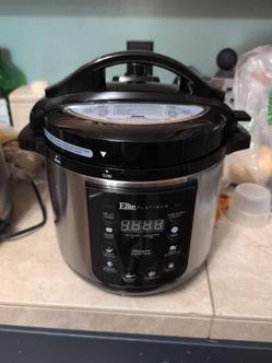 New Elite Platinum Electric 4qt  Pressure Cooker