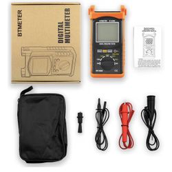 BTMETER BT-6688B Megohmmeter 200 Gig Ohm Digital Insulation Resistance Tester, 500V/1kV/2.5kV/5kV Test Voltage, Auto Ranging, Backlight Display