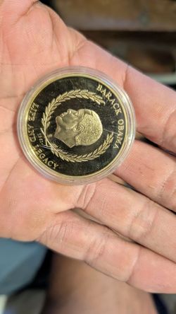 Barack Obama Life & Legacy Re-election Victory Speech Medal collector coin