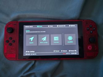 Nintendo Switch - Clear Red
