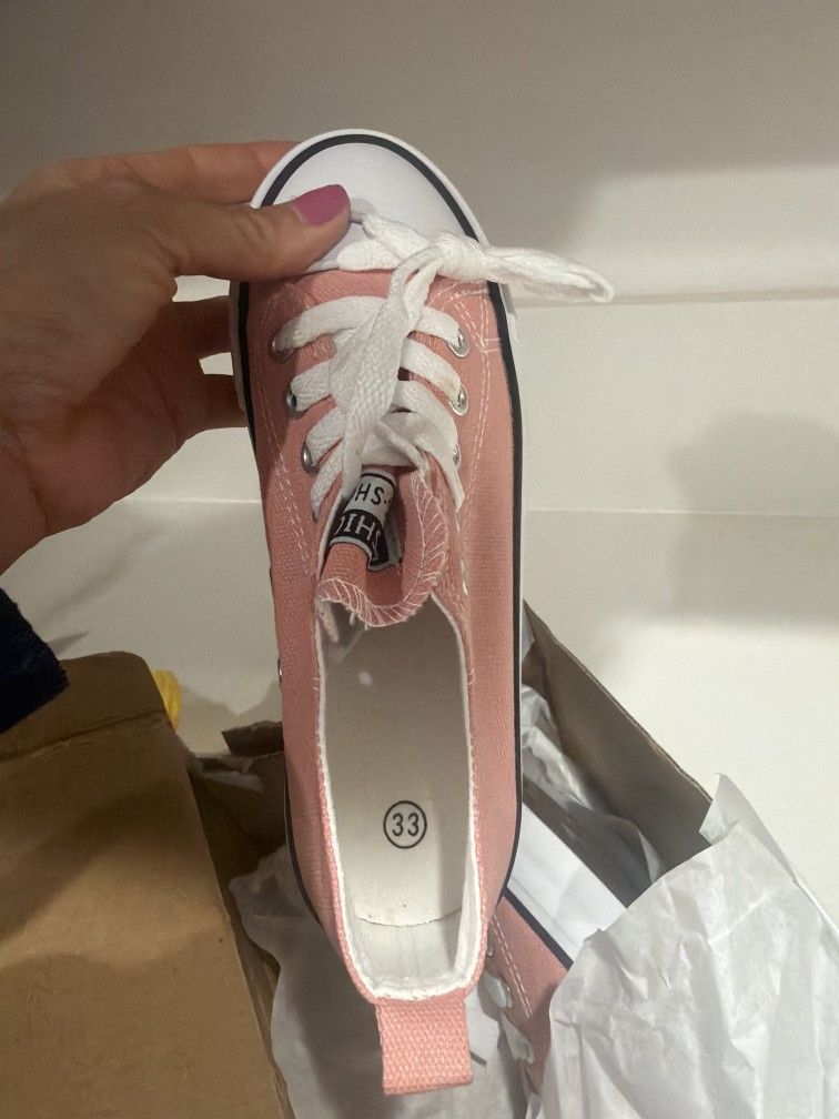 Pink Shoes Size 33