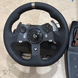 LOGITEC Sterring Wheel and Pedals