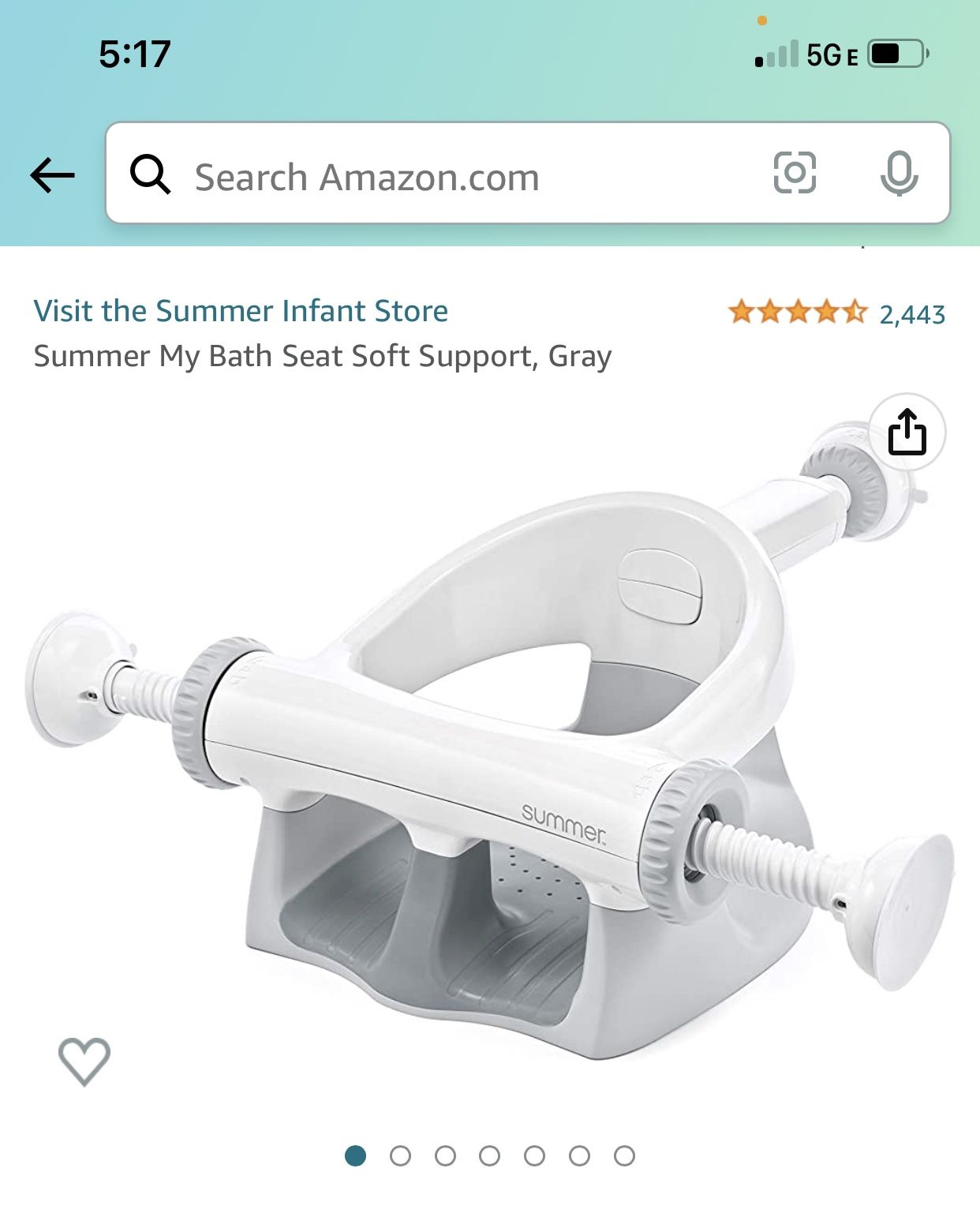 Baby Bath Seat !!! Never Opened