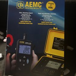 AEMC Instruments Electrical Testing Meter Kit – Power Loggers, Clamp Meters & More