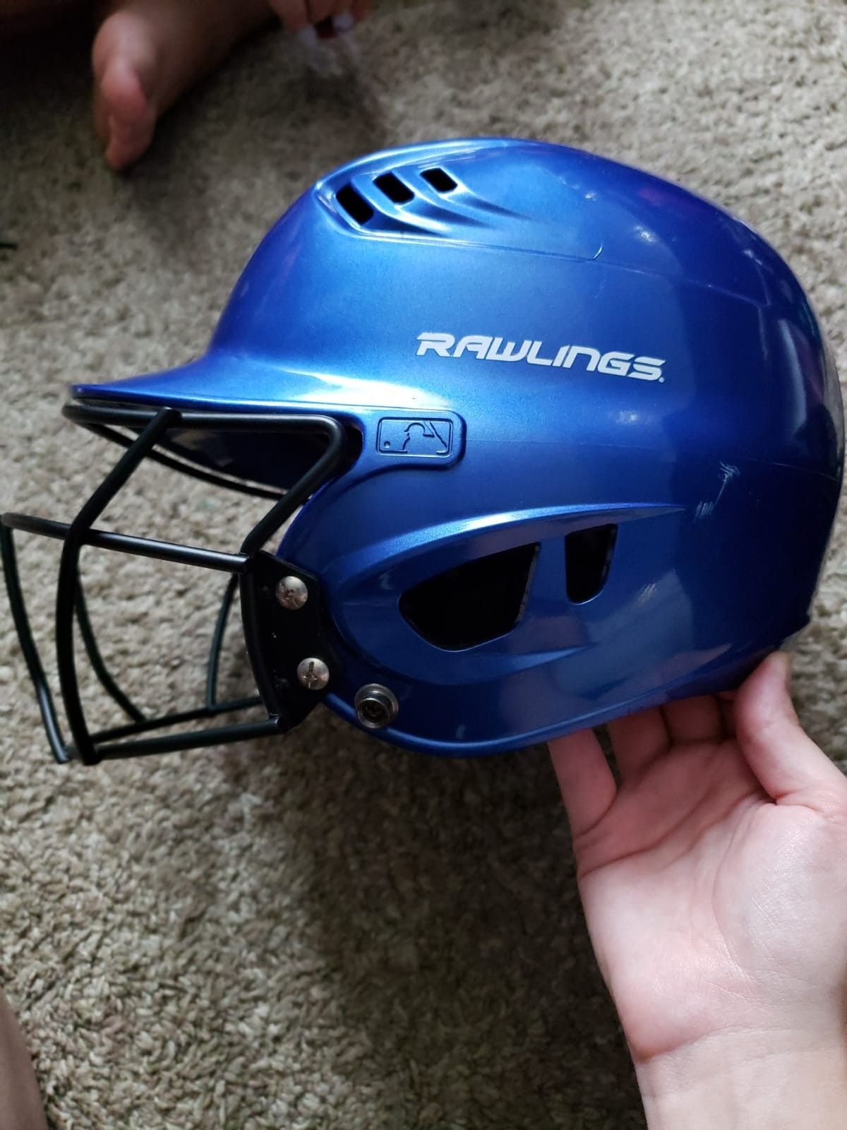 Youth baseball helmet