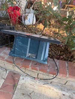 Portable Table Saw – Works – Missing Fence