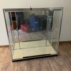 Glass shelf with 3 shelves for sale