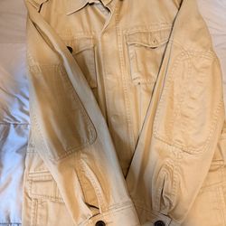 IZOD Jacket in a tan/khaki color