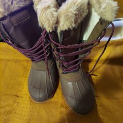 Snow Boots Women Size 9 SPORTO LIKE NEW 