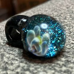 Handmade Glass Nebula Pendant