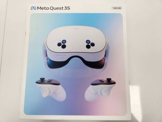 Meta Quest 3s Gaming Vr Headset SEALED NEW - 1 year warranty from manufacturer included