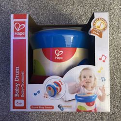 Brand New Hape Baby Drum