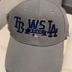 Tampa Bay Rays Los Angeles Dodgers 2020 World Series Hat