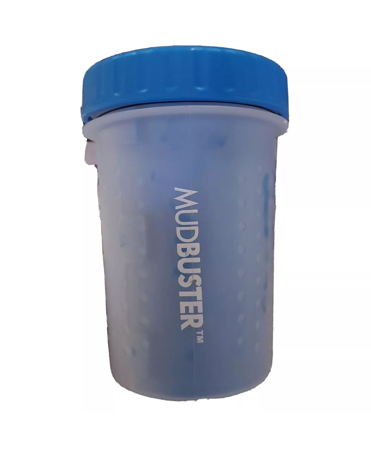 MudBuster Portable Dog Paw Cleaner, Medium, Blue