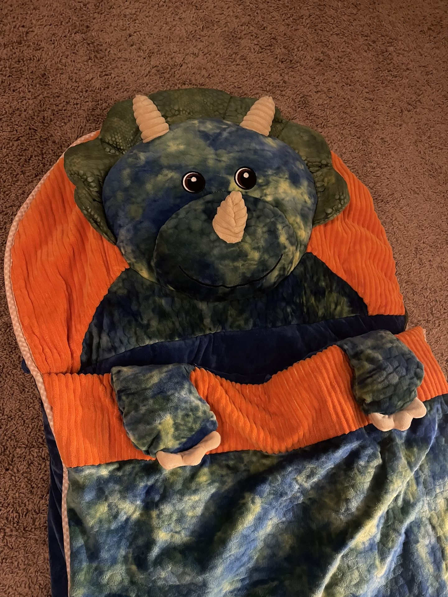 Hug Fun Dinosaur Sleeping Bag sleepsack kids sleep sack Costco floor mat hugfun for Sale in