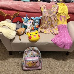 Pokemon Stuffies, Costume, Dresses, backpack 