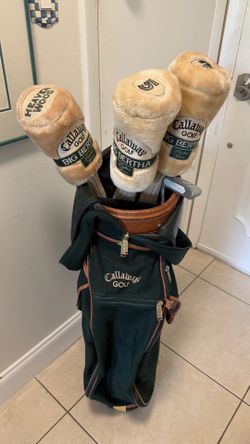 Callaway Golf Big Bertha Clubs and Bag