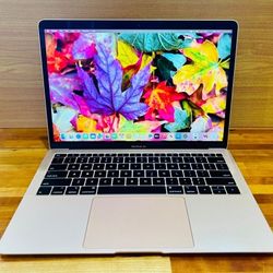  MacBook Air 13” 2018 1.6Ghz i5 8GB RAM 128GB SSD Rose Gold color