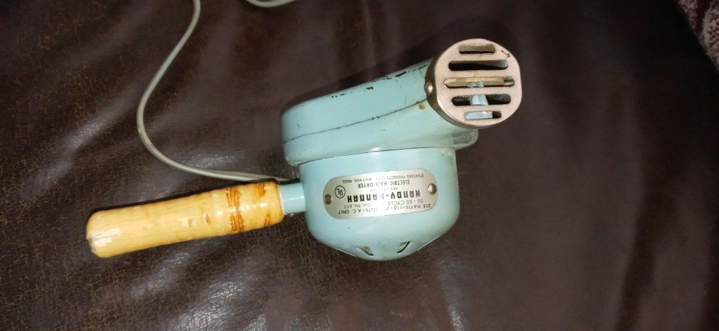 Vintage Hair Dryer.