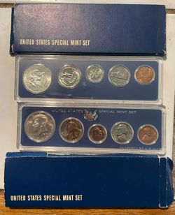 Two United States Special Mint Set Coins