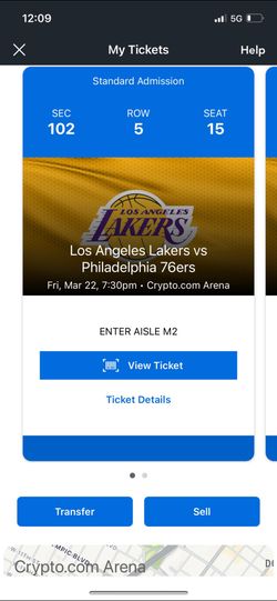 Laker Tickets