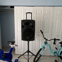 Loud Amplified Speaker with Lights  