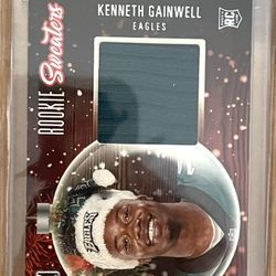 2021 Panini Donruss Football Rookie Sweaters Kenneth Gainwell