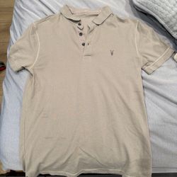 AllSaints Men's Polo Shirt