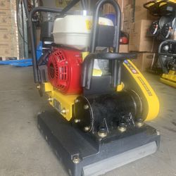 Roller Plate Compactor Honda Gx160 5.5hp Heavy Duty For Pavers Blocks Landscape