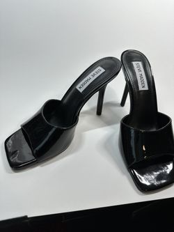 Sexy Mules Black Is Steve Madden Size 6.5 