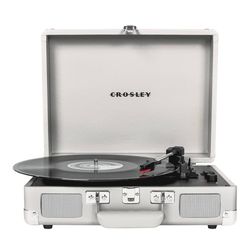 Portable Turntable - Crosley Cruiser Plus (Limited Edition White Sand)