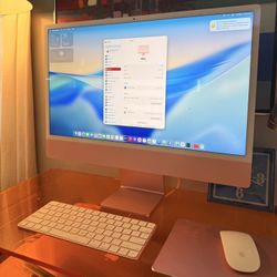 Apple iMac M1 8GB RAM 256GB SSD 24 Inch 4.5K Retina Display