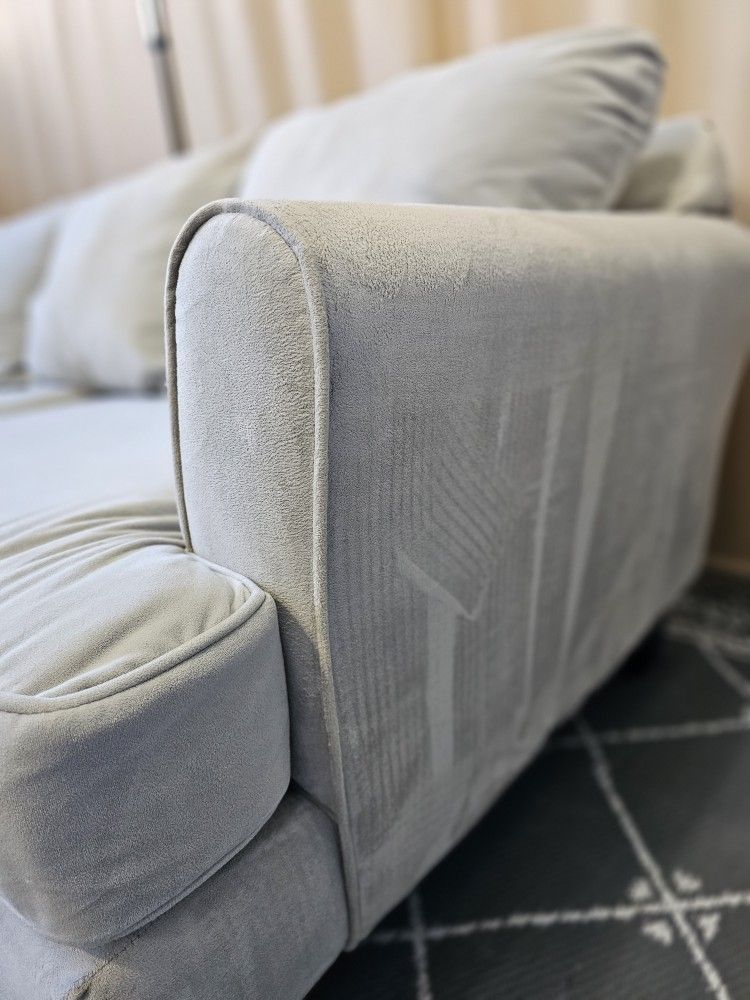 light gray sofa set FREE DELIVERY