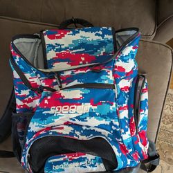 Speedo Blue Camo 35L Bag