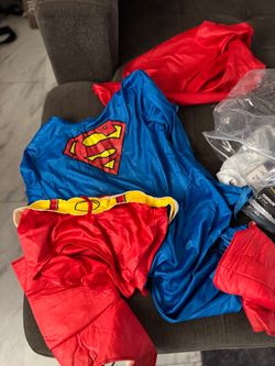 Teen Superman Halloween Costume Set