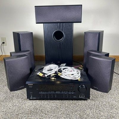 🔥 Onkyo 530 Series Surround Sound System – 6 Speaker Package – $140 🔥