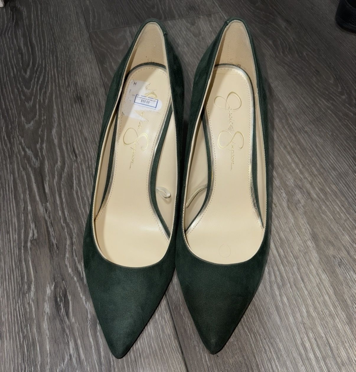 Suede Jessica Simpson Heels