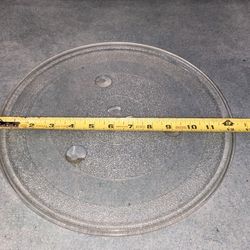 Microwave Oven Glass Turntable Plate 12 1/4 Inch