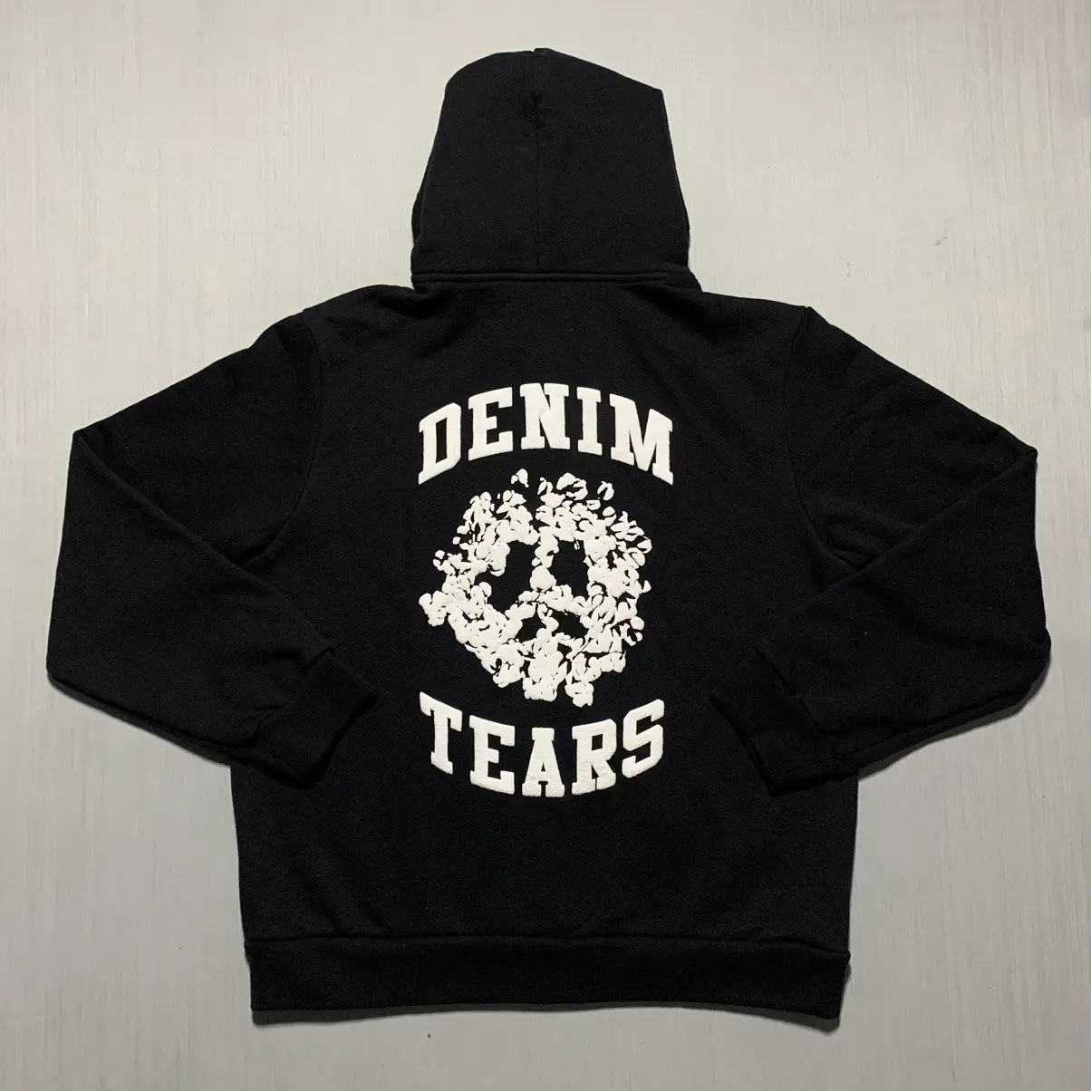 Denim Jeans Tears Hoodie Chrome Zip Up Hearts Hellstar Hooded Jacket Small S Medium M Large L XL Sweater Coat 
