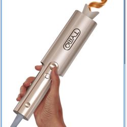 1in Upgraded Automatic Rotating Curling Iron - TYMO CurlPro Plus Long Barrel Curling