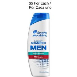 $5 Shampoo Each / Cada Uno
