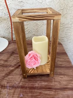 Wooden lanterns