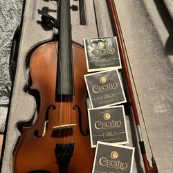 Violín With Strings 