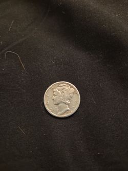 1945 silver mercury dime