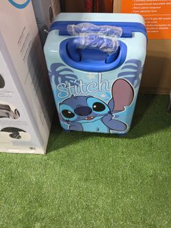 Stitch carryon suitcase $30