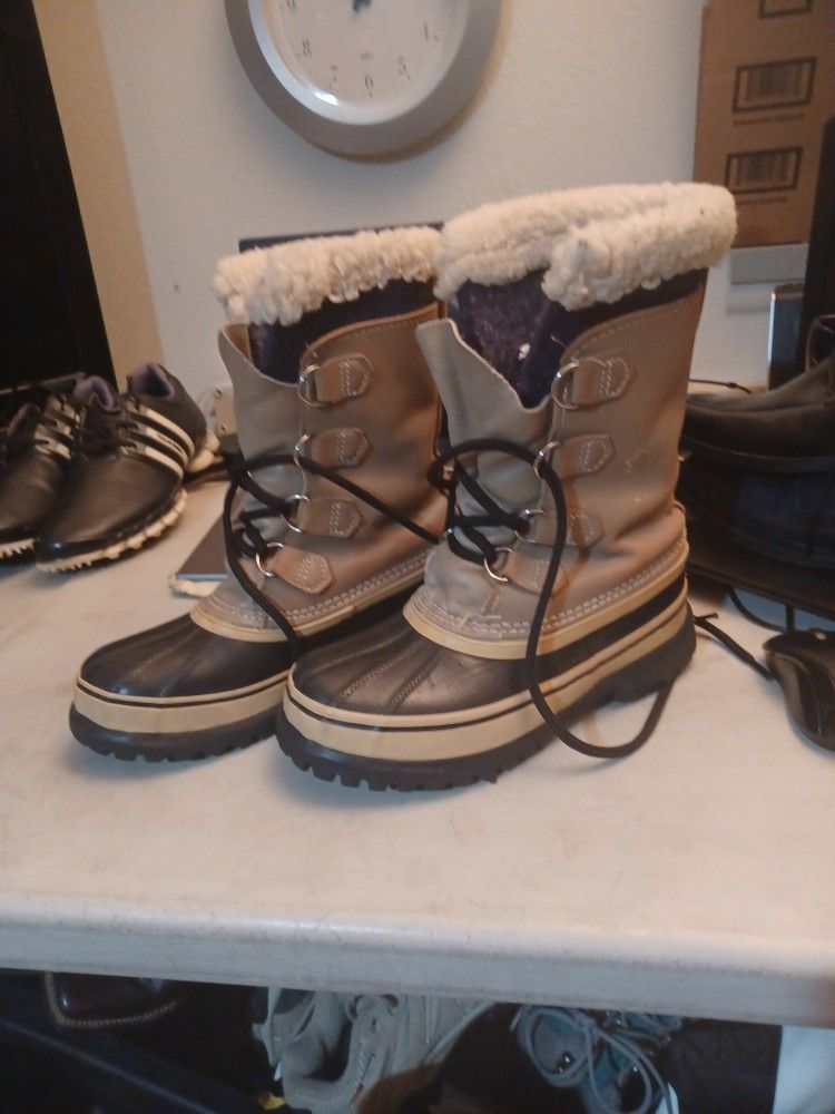 Sorel Caribou Winter Boots Womens Size 7