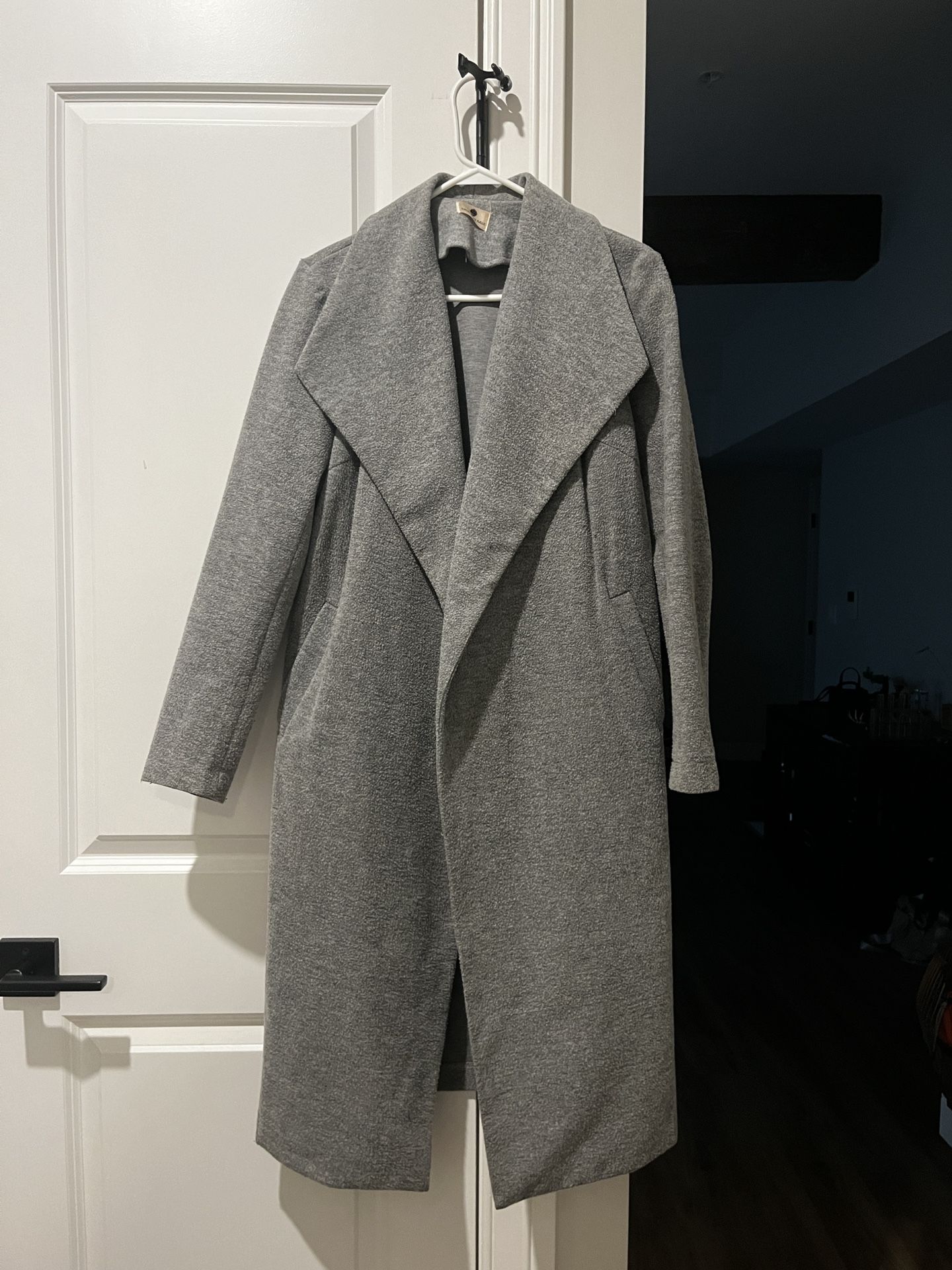 Grey Peacoat