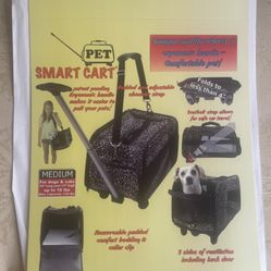 Pet Smart Cart - Brand New - Feel Free To Ask Questions