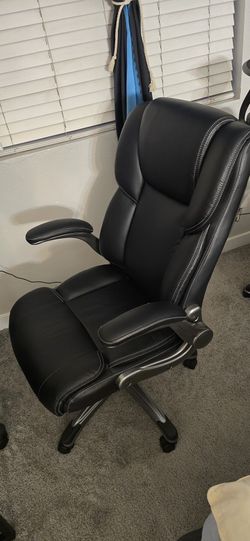 COLAMY High-Back Executive Office Chair – Leather, Ergonomic – Excellent Condition – $100